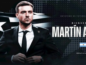 Botafogo anuncia contratação do técnico Martín Anselmi