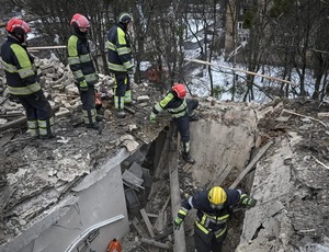Rússia ataca Kiev e faz 11 feridos em véspera de conversas para paz