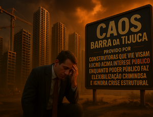 Barra da Tijuca, Recreio e os 80 novos empreendimentos: Dados oficiais revelam Crise Urbana em Região Bilionária que tem renda 109% superior à média do Rio