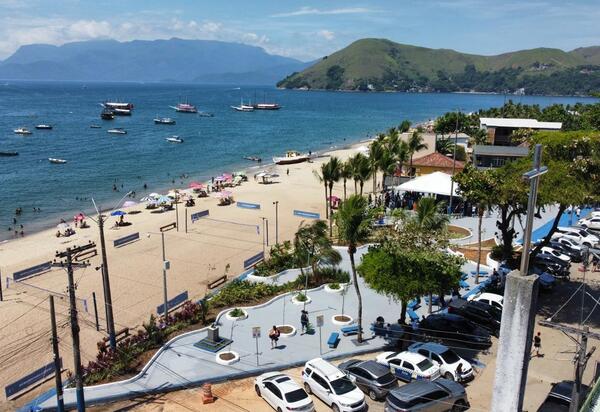 Mangaratiba inaugura Arena Esportiva na Praia de Conceição de Jacareí