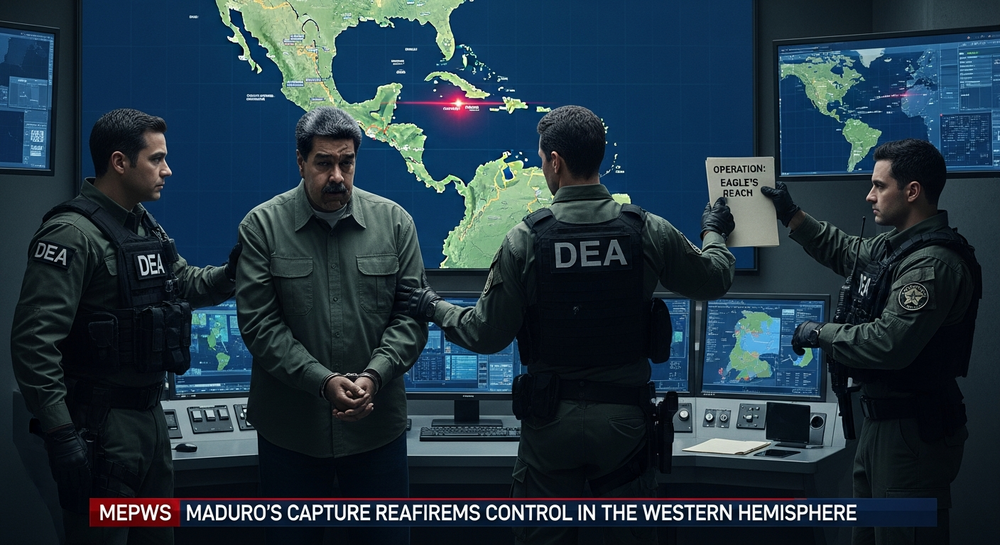 Captura de Maduro Reafirma Controle no Hemisfério Ocidental