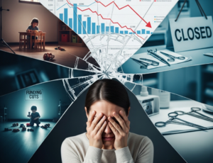Austeridade fiscal penaliza mulheres: dados revelam impacto devastador em creches e saúde reprodutiva