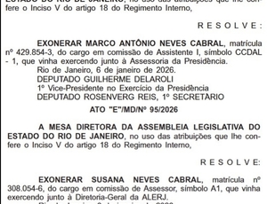 Demissão em massa na Alerj atinge família Cabral e mais de 200 servidores