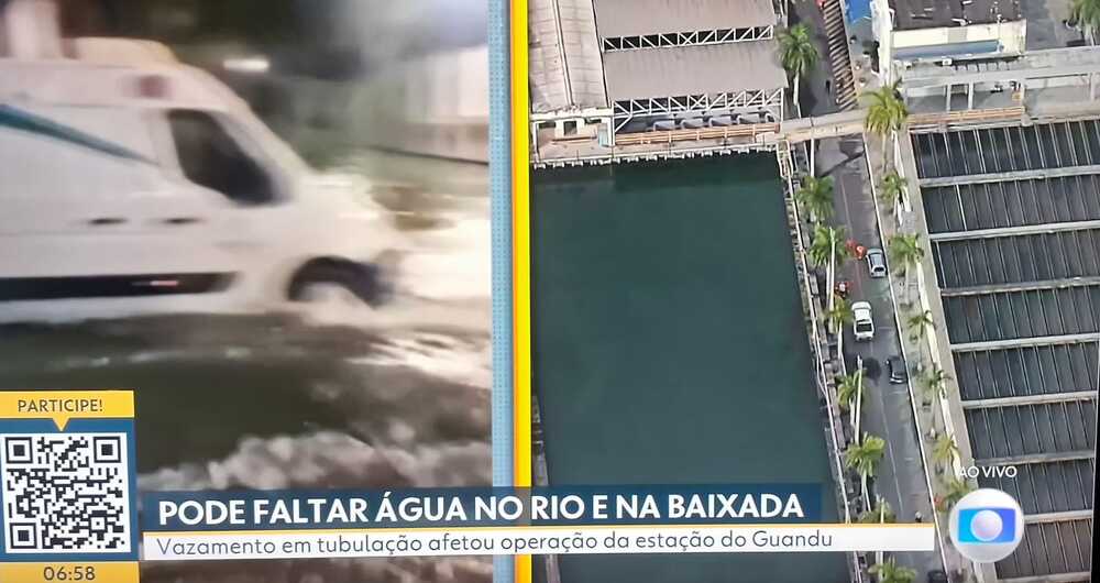 ROMPIMENTO NO GUANDU: RIO E BAIXADA FICAM SEM ÁGUA, E A POPULAÇÃO VIVE ENTRE O MEDO E O DESCASO