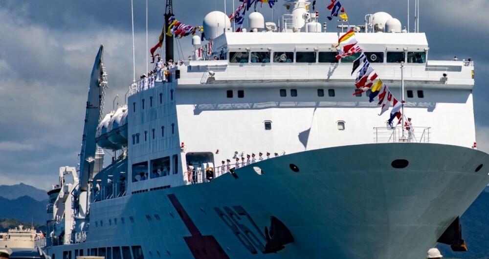 Navio militar chinês chega ao Rio de Janeiro nesta quinta