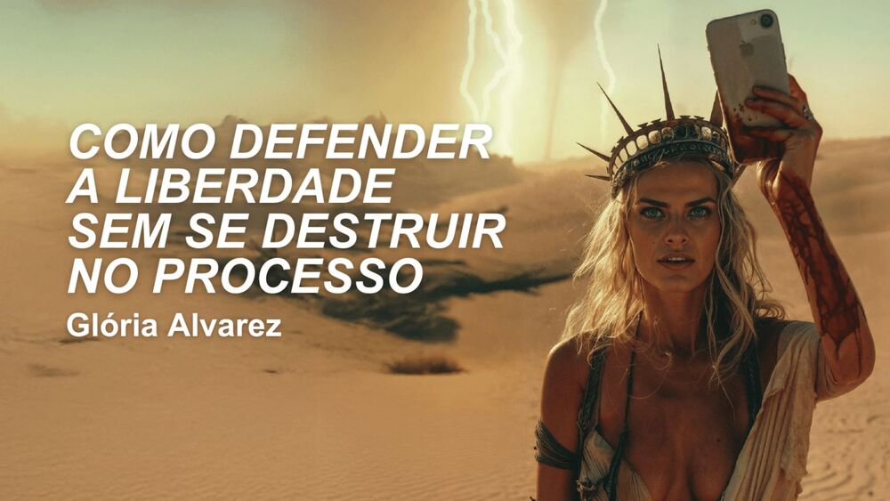 Gloria Álvarez lança novo livro no Brasil com eventos no Rio e em São Paulo