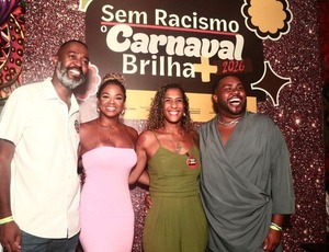 Governo lança campanha ‘Sem Racismo o Carnaval Brilha Mais’, no Rio de Janeiro