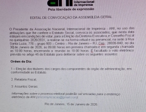  EDITAL DE CONVOCAÇÃO DA ASSEMBLEIA GERAL (30.01.2026)