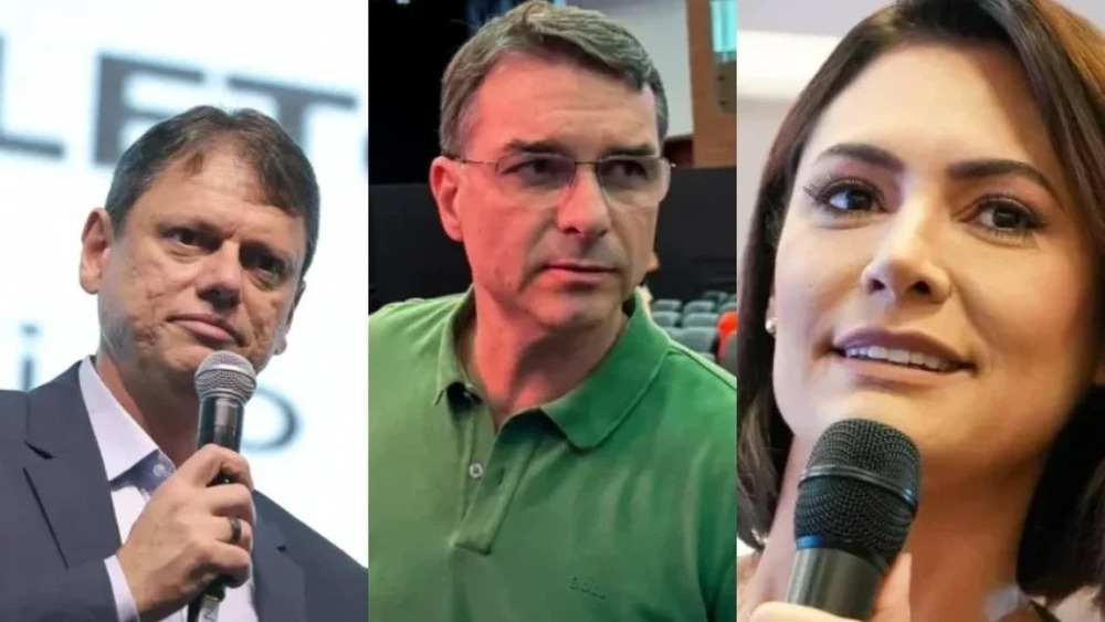 Ida de Bolsonaro a Papudinha gera ataques entres aliados de Michelle, Flávio e Tarcísio