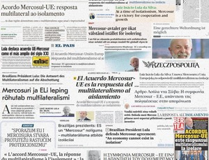 'Acordo Mercosul-UE é a resposta do multilateralismo ao isolamento', diz Lula em artigo