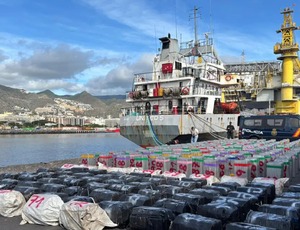 Maior quantidade de cocaína da história é apreendida indo do Brasil à Europa