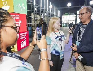 Jovens da rede estadual mostram a força da nova geração no G20 Social