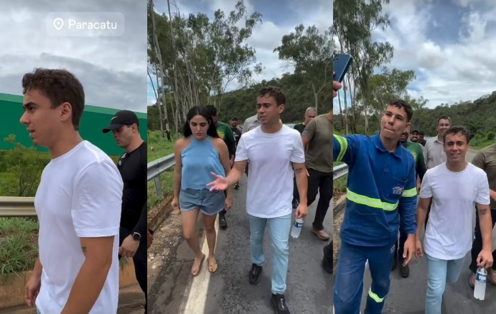Nikolas Ferreira repete estratégia de Marçal em SP com caminhada política até a capital federal