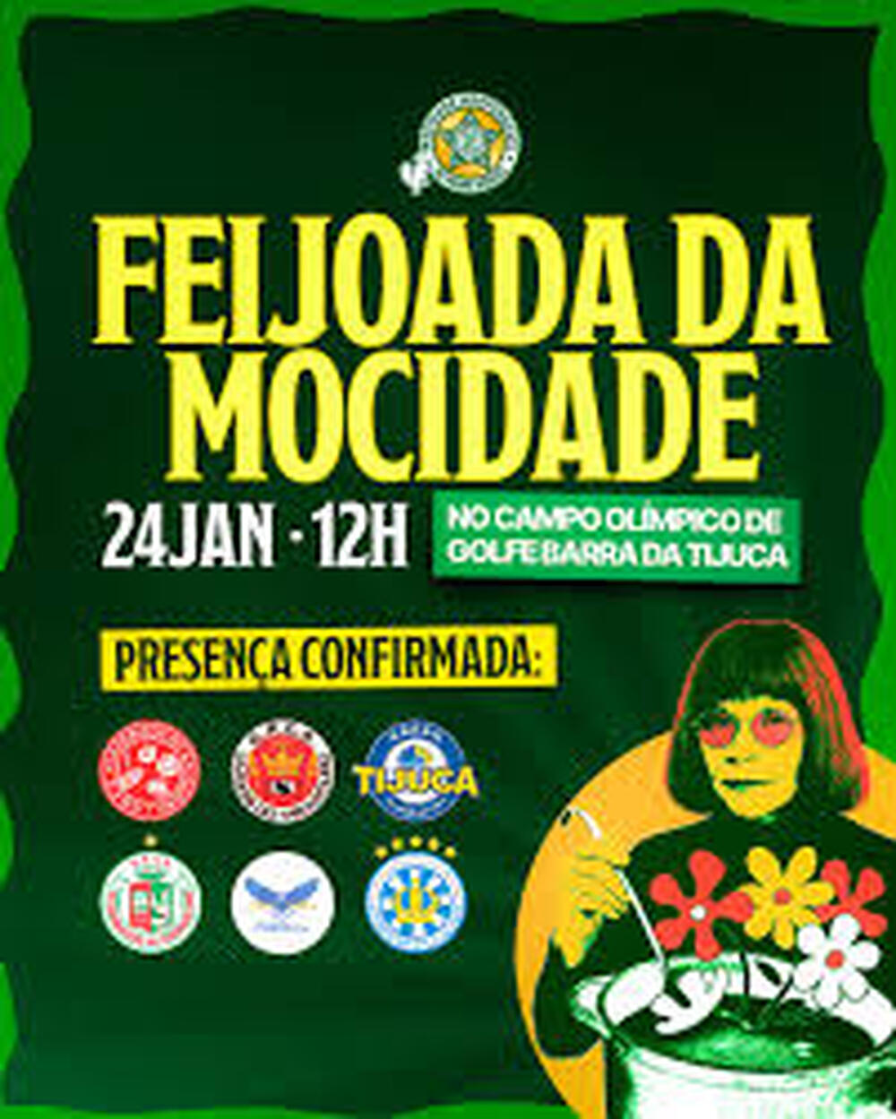 Mocidade Independente realiza tradicional feijoada com show de escolas co-irmãs na Barra da Tijuca