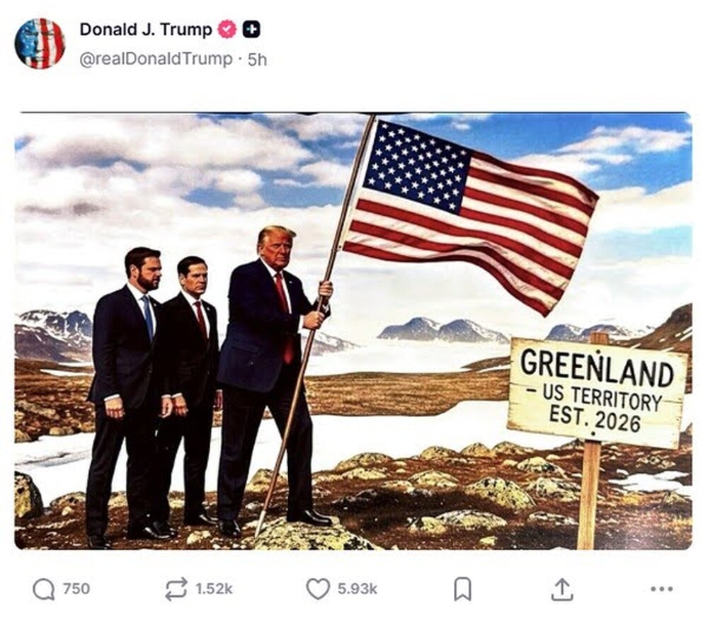 Trump, a Groenlândia e os Elementos que Valem Mais que Discursos