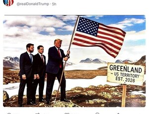 Trump, a Groenlândia e os Elementos que Valem Mais que Discursos
