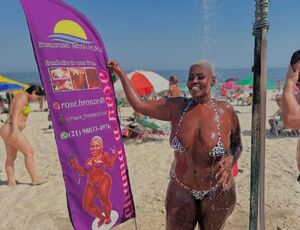 Rose do Bronze: a mulher que saiu da favela e conquistou as areias de Copacabana com trabalho e superação