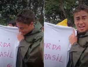 Débora do batom envia camiseta para Nikolas: 'Acorda, Brasil!'