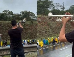TromPetista confronta apoiadores de Nikolas Ferreira em Goiás: 'Gado solto na pista'