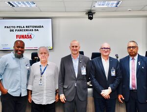 Tande Vieira participa de evento da Funasa e reforça importância do saneamento rural para os municípios