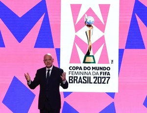 Fifa lança marca da Copa Feminina 2027 em evento no Rio de Janeiro