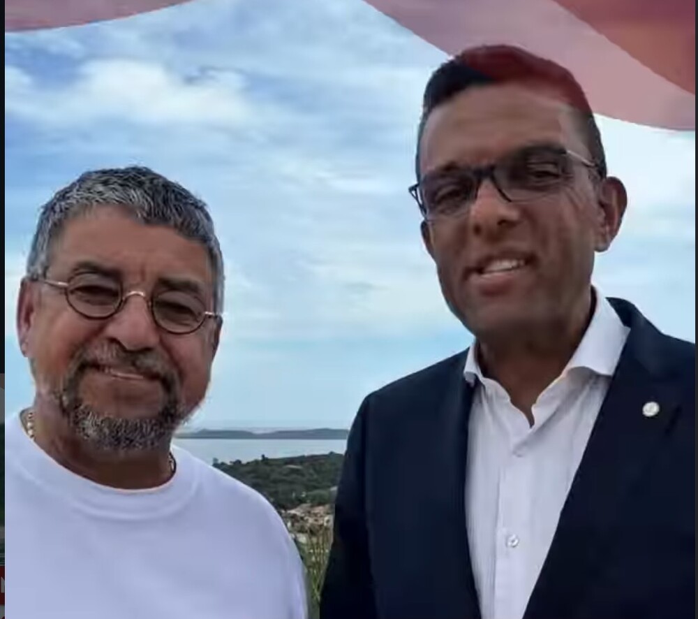 Prefeito Quaquá e deputado Otoni de Paula discutem projeto de centro turístico religioso em Maricá