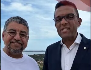 Prefeito Quaquá e deputado Otoni de Paula discutem projeto de centro turístico religioso em Maricá