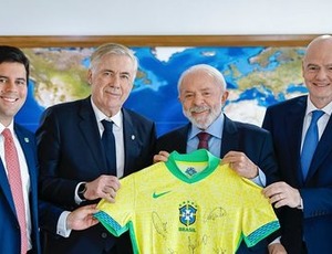 Fifa e CBF exaltam a Copa do Mundo de Futebol Feminino 2027, em agenda com Lula