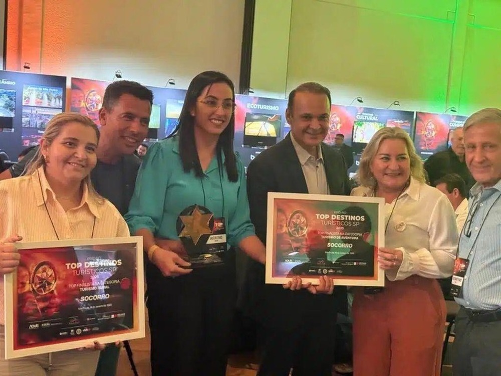 Socorro é destaque no Prêmio Top Destinos e gestores da Rede dos Sonhos prestigiam a conquista