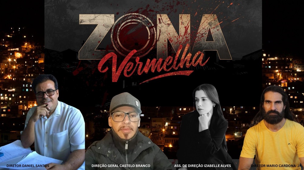 ZONA VERMELHA: Do Emmy aos palcos da Favela da Rocinha, lendas da TV se unem para criar a primeira novela colaborativa do Brasil.