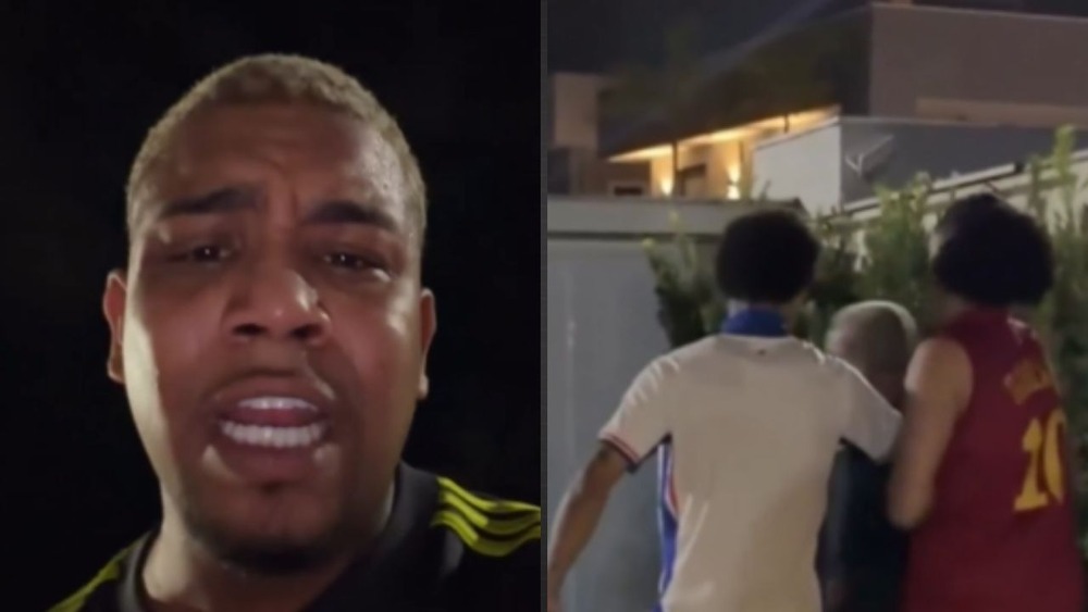 'Não vou te entregar para a polícia': Borges expõe MC Poze após briga