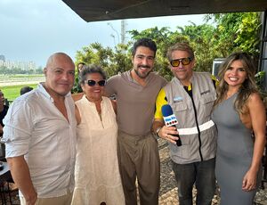 Marcus Tardin exalta Ilze Rangel no Fofa Fest: 'Ela é responsável por nos reenergizar para o ano'