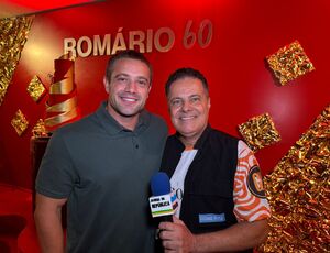 Rafael Cardoso prestigia festa de 60 anos de Romário e revela novos projetos cinematográficos