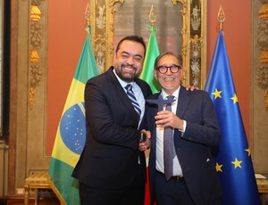 Cláudio Castro se reúne com presidente do Senado da Itália em Roma