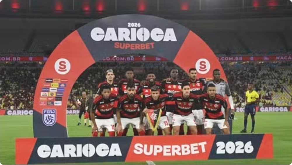 Flamengo goleia por 7 x 1 o Sampaio Corrêa-RJ e encara o Botafogo nas quartas do Carioca