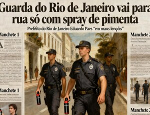 Eduardo Paes 'em maus lençóis': Sem intervenção de Lula ou Judiciário, Guarda Municipal do Rio irá às ruas em março apenas com spray de pimenta e cassetete