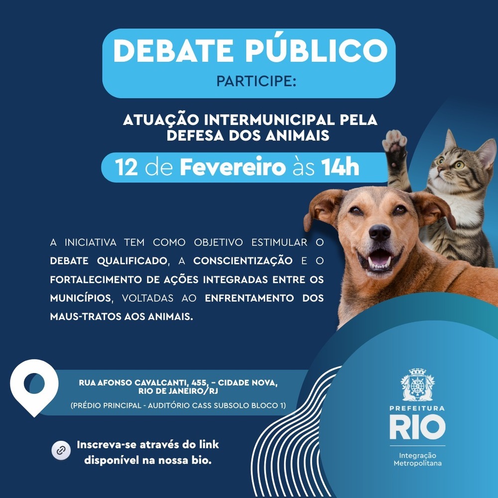 Secretaria de Integração Metropolitana promove debate sobre atuação conjunta no combate à violência animal