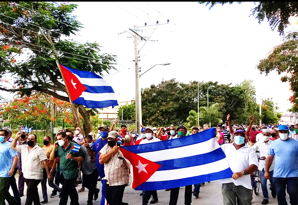 Protestos em Cuba são consequência do bloqueio econômico dos EUA