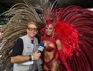 Anny Alves celebra sétimo carnaval na Porto da Pedra: 'Todo ano parece que é o primeiro'