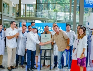 Lula inaugura pronto-socorro do Hospital Federal Cardoso Fontes no Rio