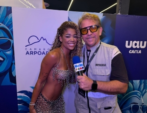 Vivianne Noronha estreia como musa do Camarote Arpoador 2026: 'Estou explodindo de felicidade'