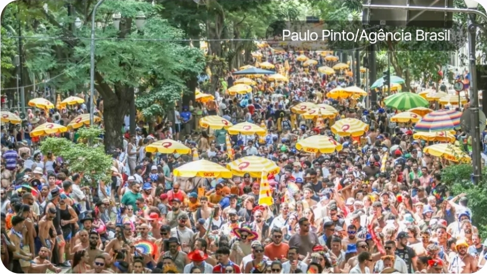 Carnaval pelo país chega a ter apenas 1 banheiro químico para até 2 mil foliões