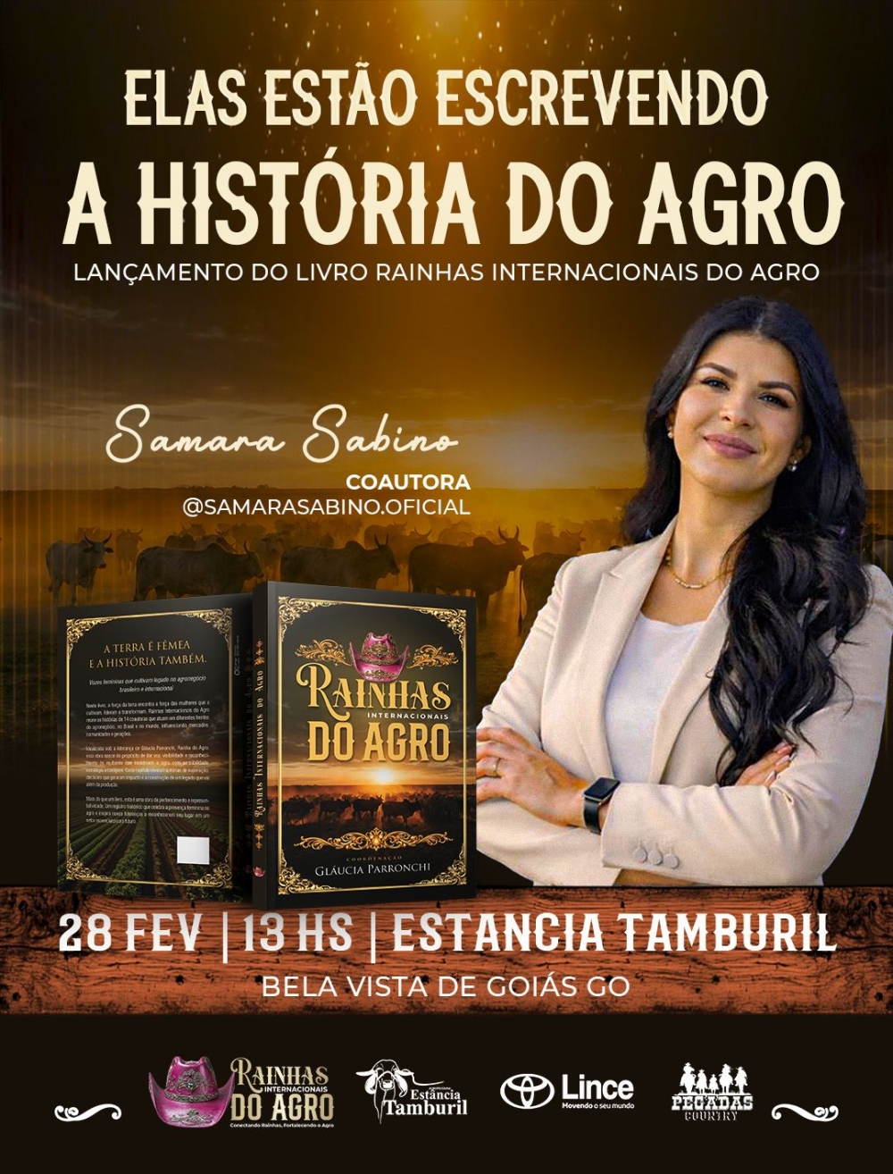 Sou Samara Sabino, um milagre que nasceu em Novo Brasil- Go