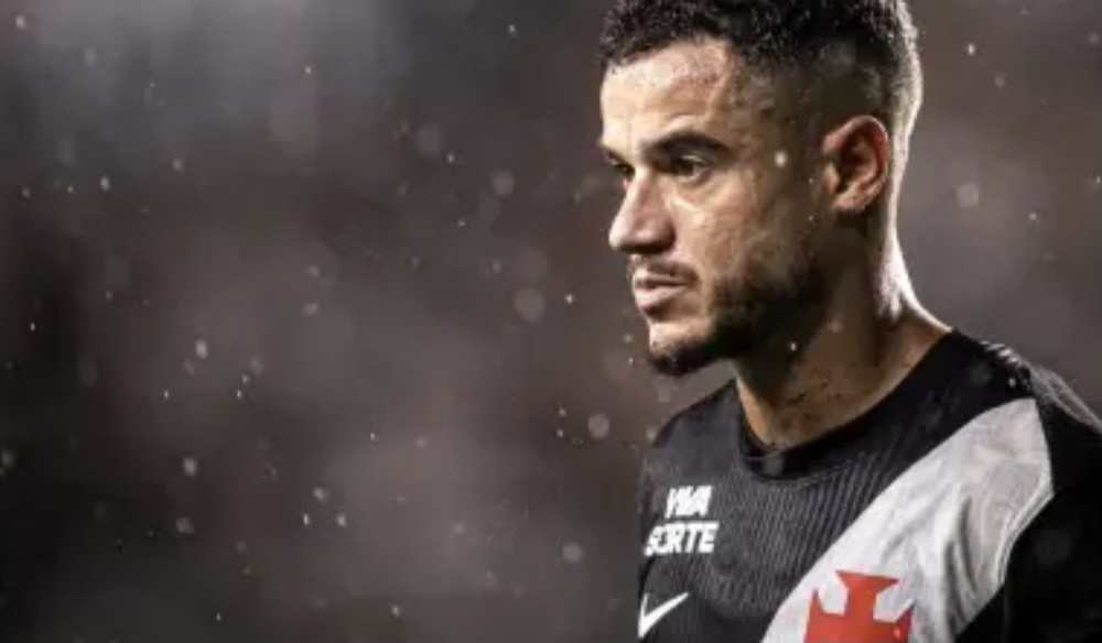Philippe Coutinho rescindi com o Vasco. Diniz até tentou convencer o jogador a seguir no clube