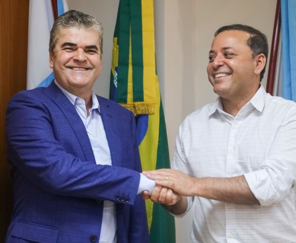 Washington Reis inicia articulações políticas com visita a Rodrigo Neves