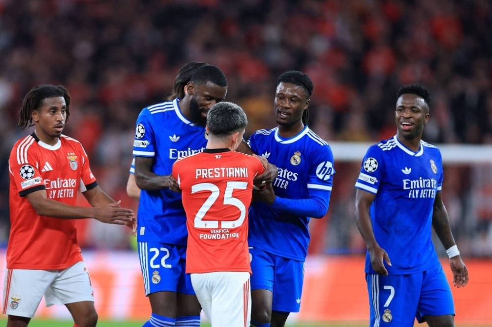 UEFA suspende Prestianni por racismo contra Vini Jr.