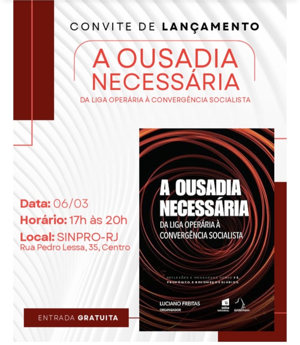 Livro revela história oculta da fundação do PT através da trajetória trotskista brasileira será lançado no Rio