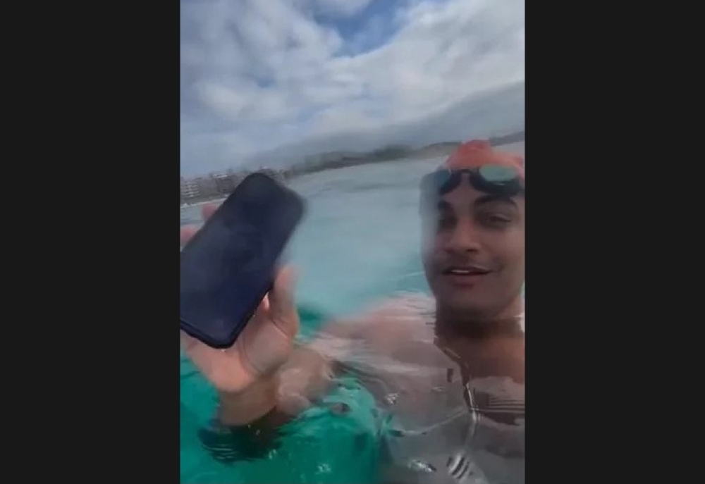 IPhone encontrado no mar da Praia do Forte, em Cabo Frio, é devolvido ao dono após mobilização nas redes