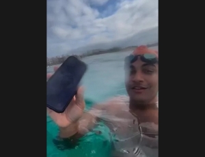 IPhone encontrado no mar da Praia do Forte, em Cabo Frio, é devolvido ao dono após mobilização nas redes