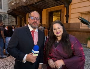Dra. Sabrina Campos destaca crescimento das relações comerciais Brasil-China durante Festival da Primavera no Theatro Municipal 
